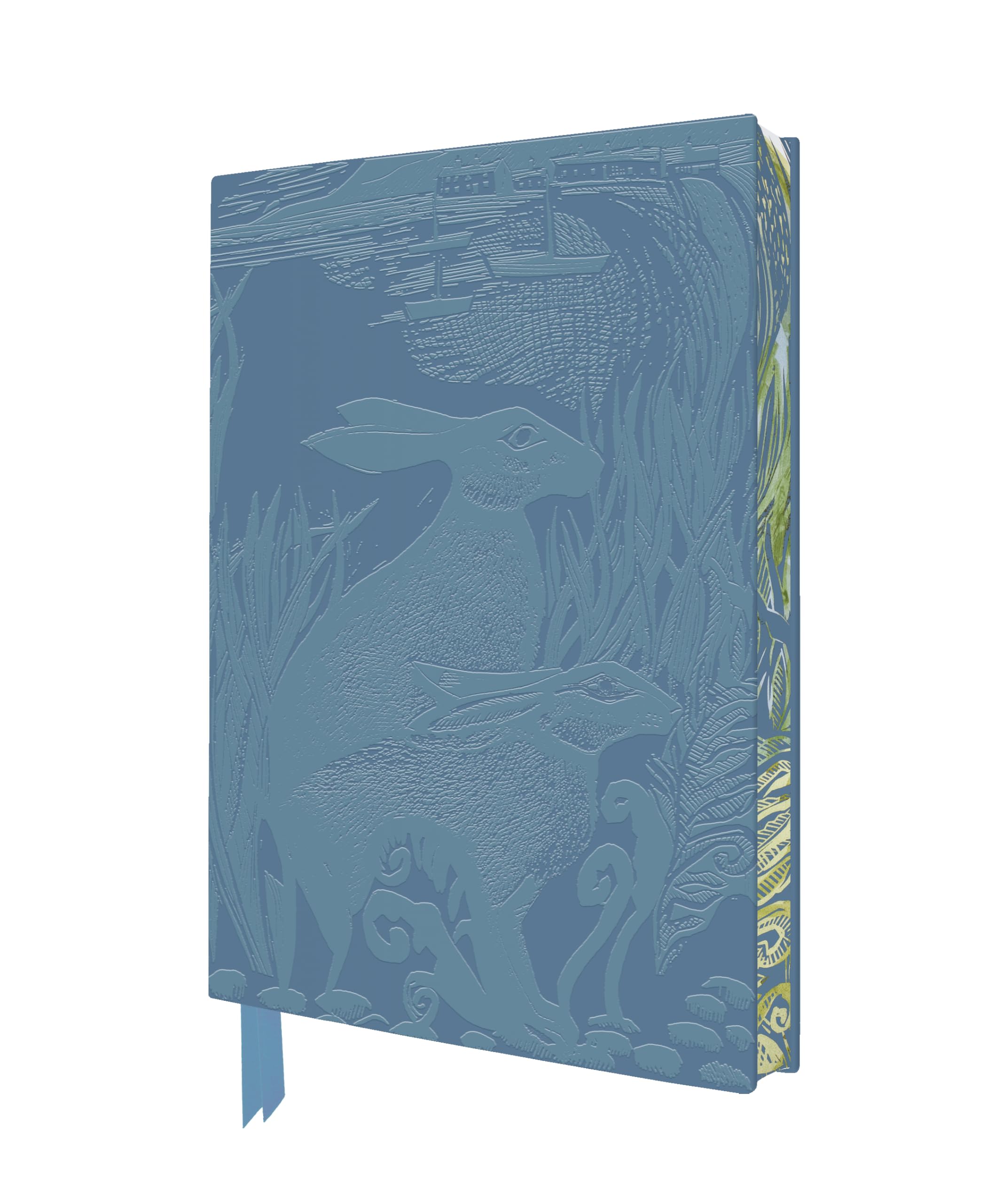 Angela Harding Rathlin Hares Artisan Art Notebook Flame Tree Journals