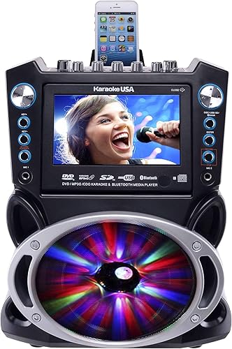 Miniatura 3 de Karaoke USA Sistema de karaoke portable GF839 color negro talla única