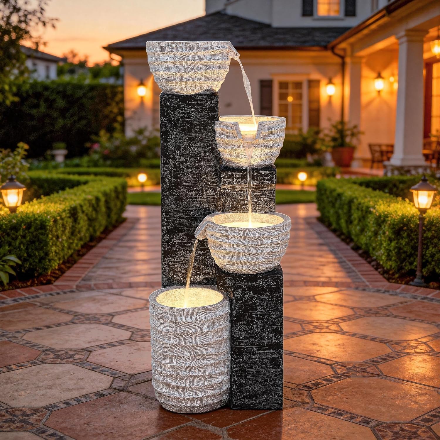 Ultym 39.8 Inch Outdoor Water Fountain