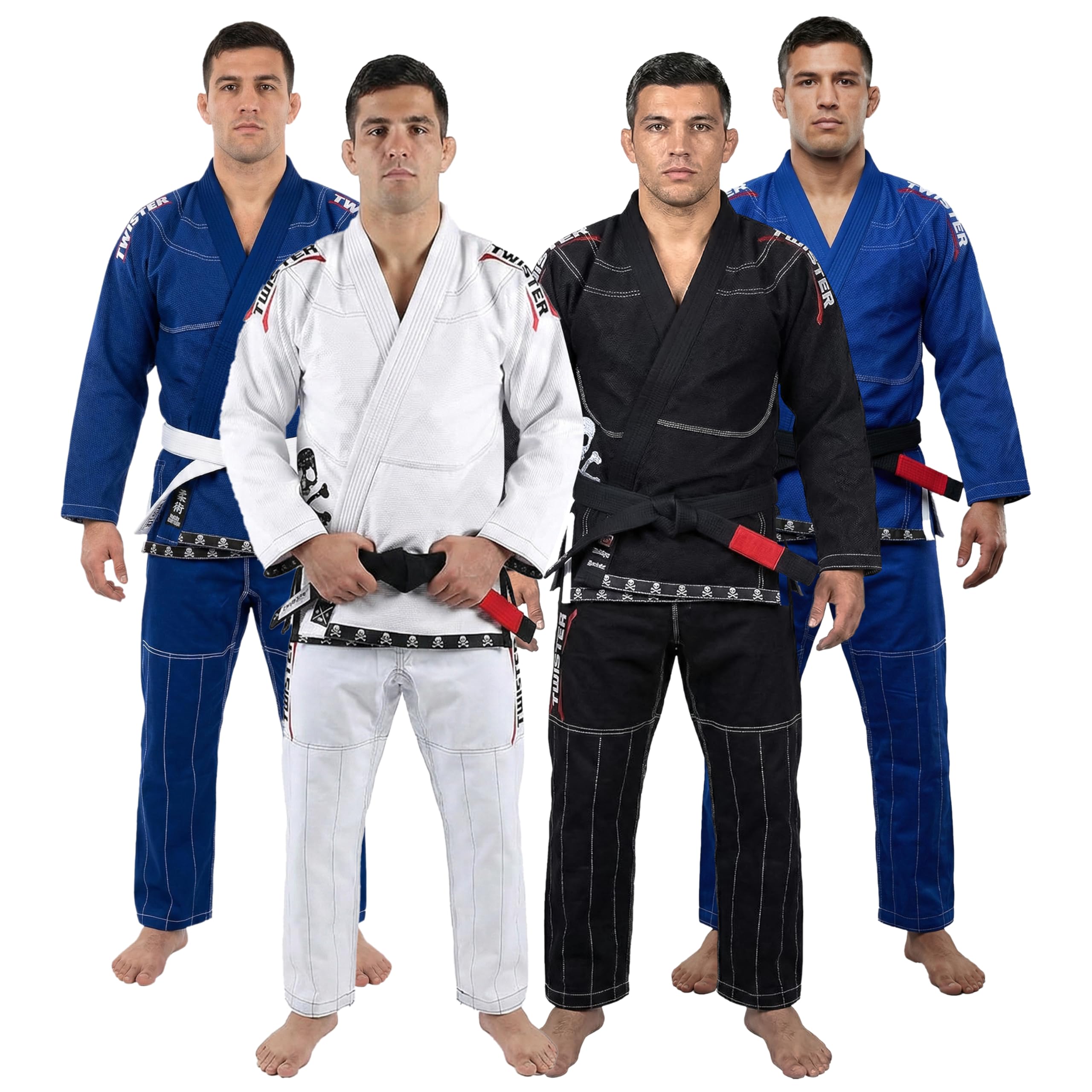 Progress BJJ Gi | Preshrunk Pearl Weave 475g | Brazilian Jiu Jitsu Uniform FREE White Belt