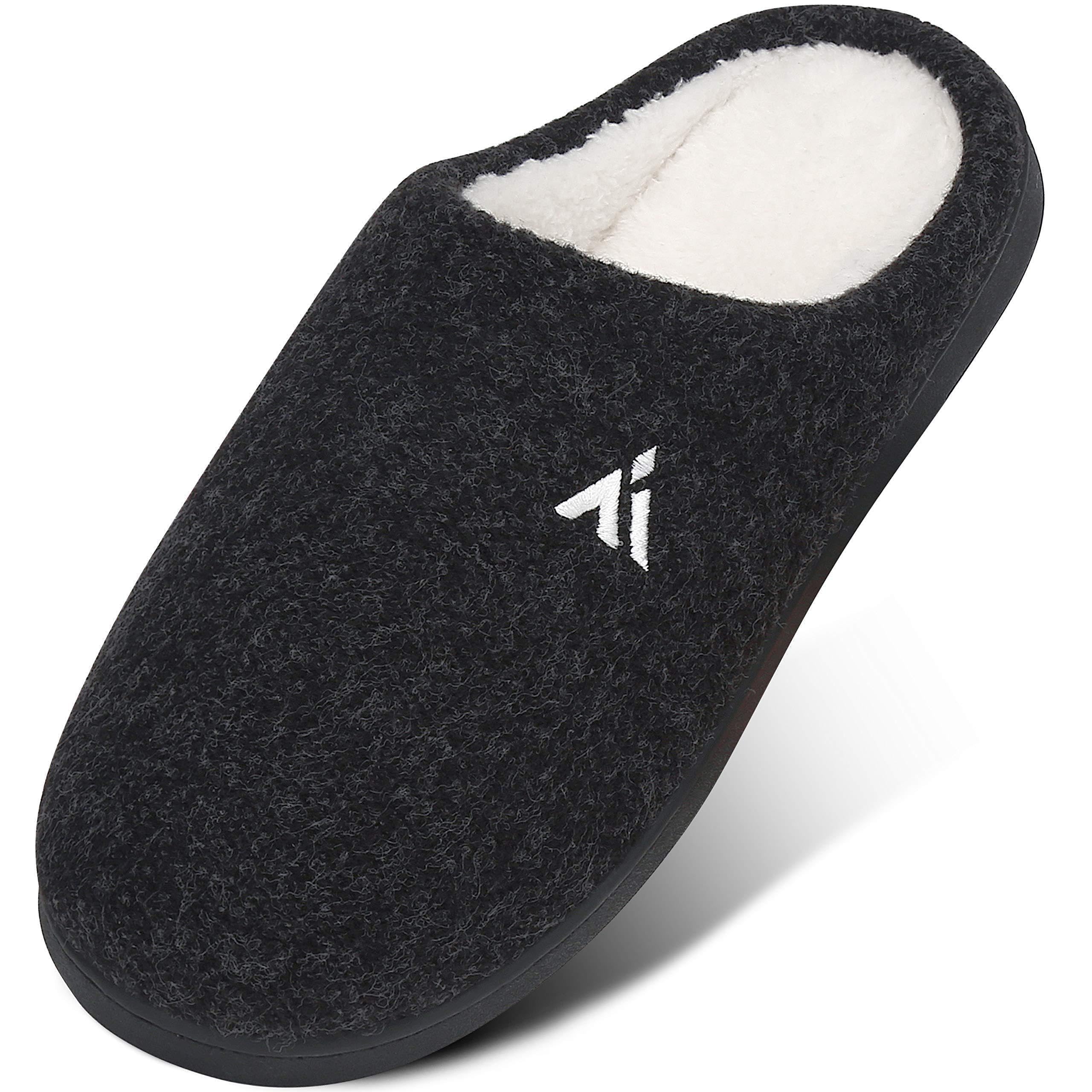 Mishansha Pantofole in Memory Foam per Uomo Donna Antiscivolo Ciabatte Invernali
