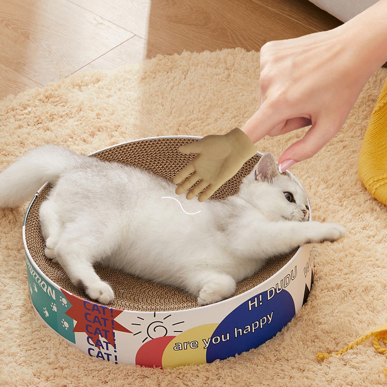 Amazon | 猫用のミニハンド 猫の手 猫のミニハンド 猫用の小さな手6個