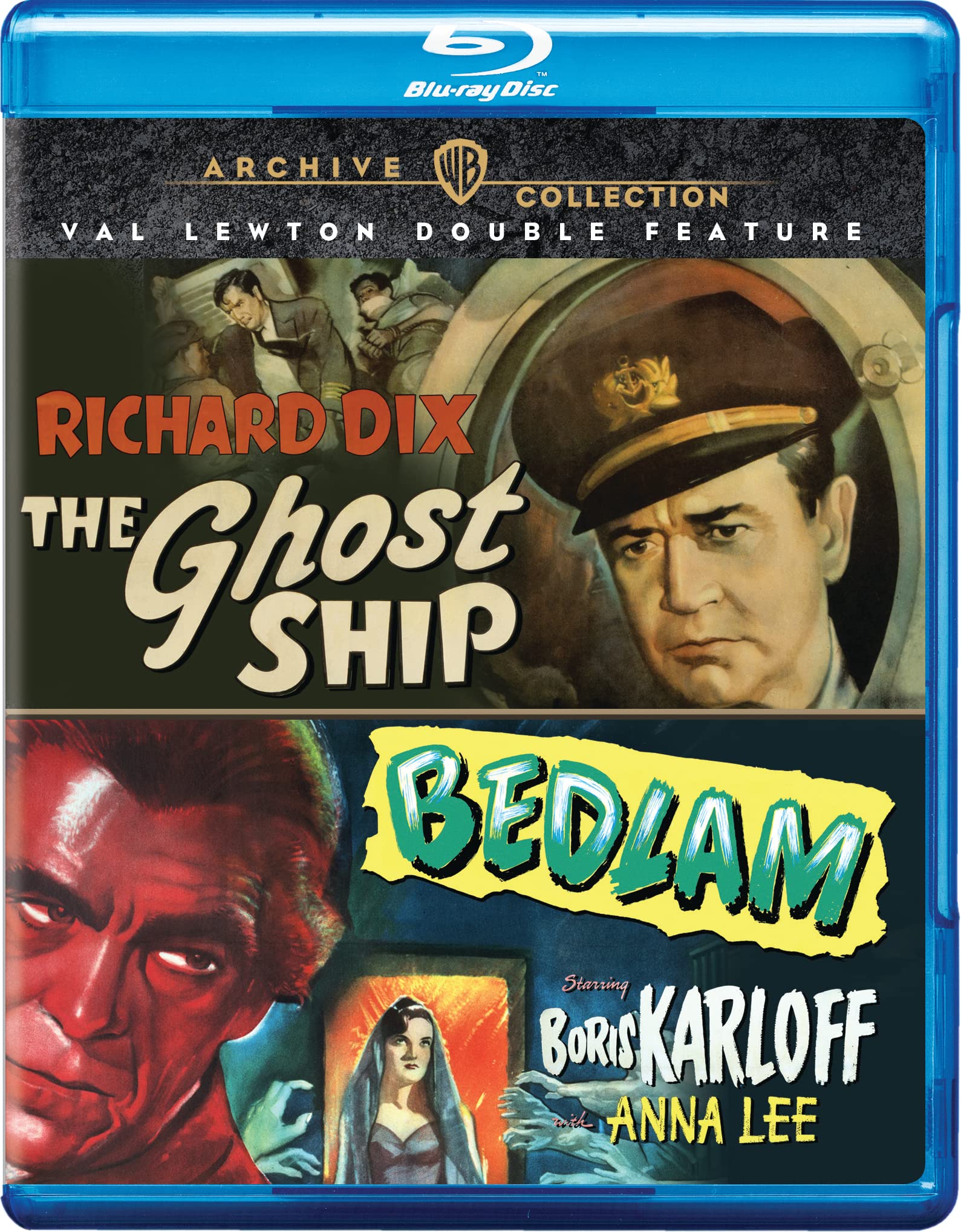 The Ghost Ship / Bedlam - Blu-ray - Warner Archive