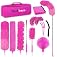 ThinkLearn Microfiber Dusters for Cleaning,14PCS Feather Dusters with Extension Pole,Bendable Washable and Extendable Duster 