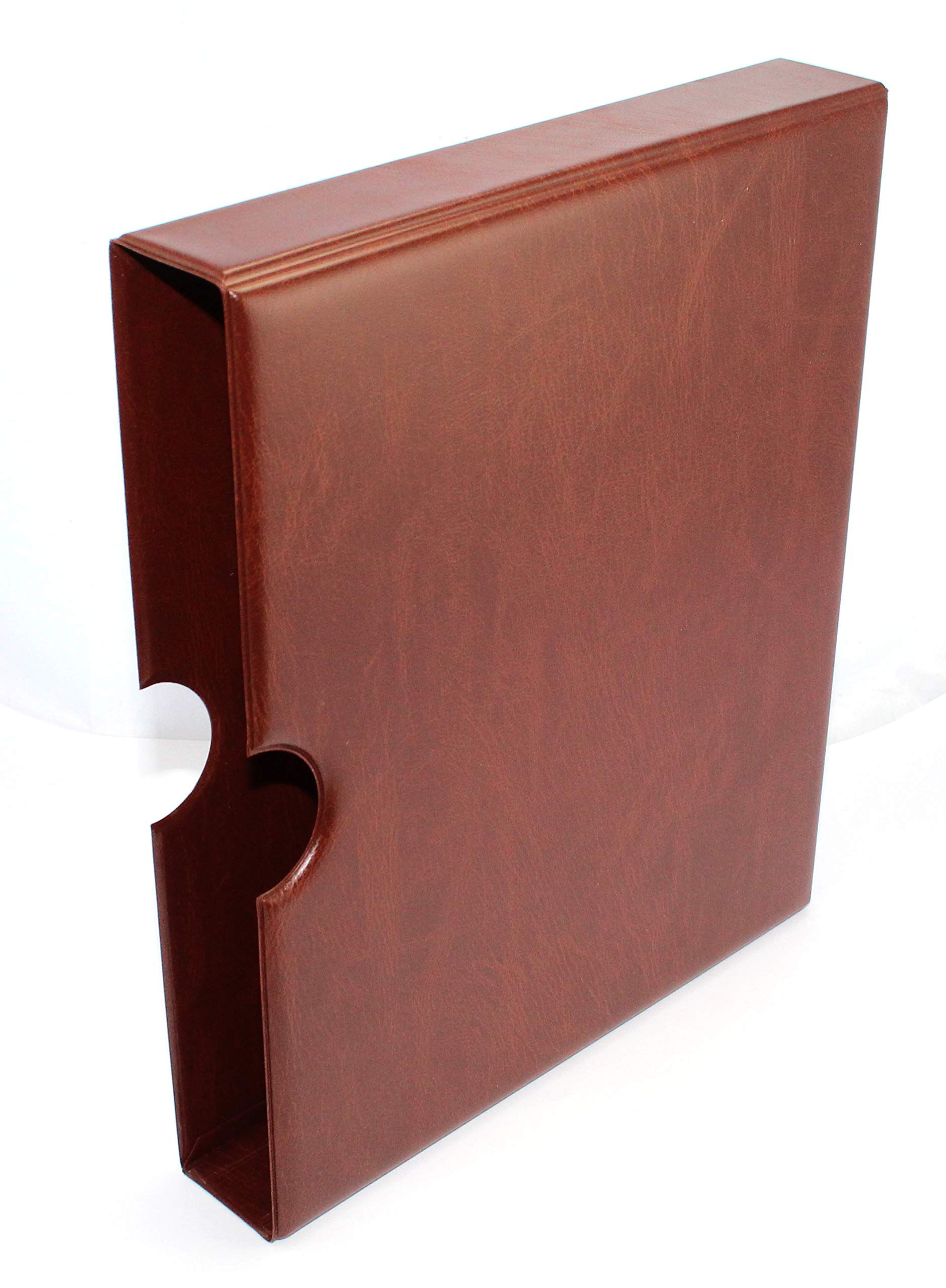 Royal Mail Brown Slipcase For Presentation Pack Album