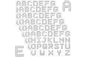 Bling Out Your Graduation Cap: 156 Rhinestone Letter Stickers for Captivating Customization