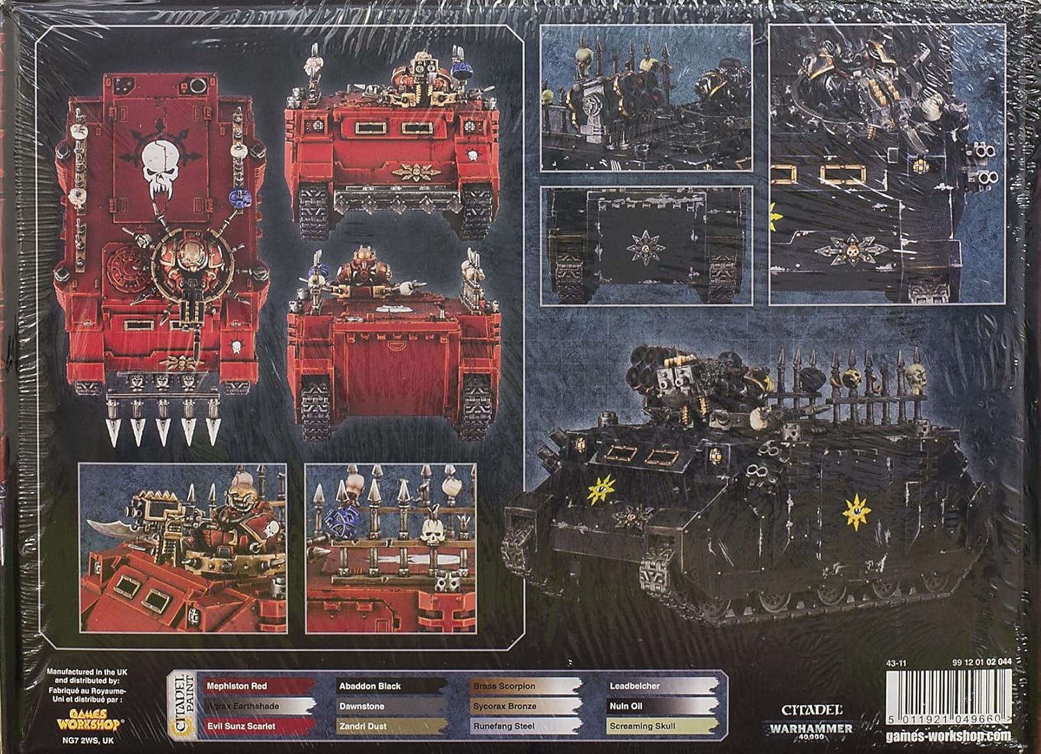 Games Workshop Chaos Space Marines: Chaos Rhino (2014)