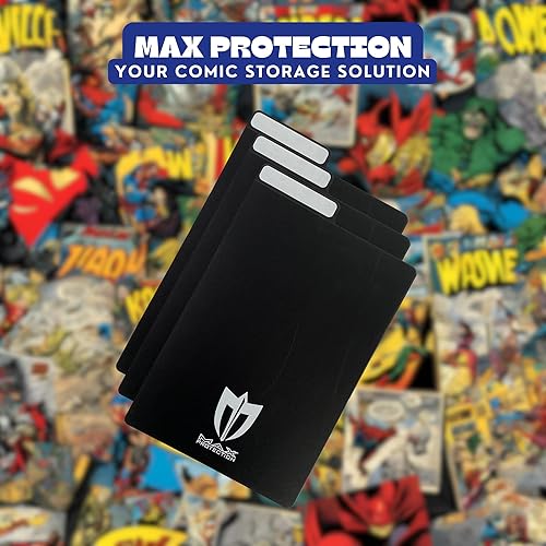 Miniatura 6 de Max Protection Divisores de cómics altos sin ácidos de 25 quilates con pestañas altas. 7-14" x 11-14