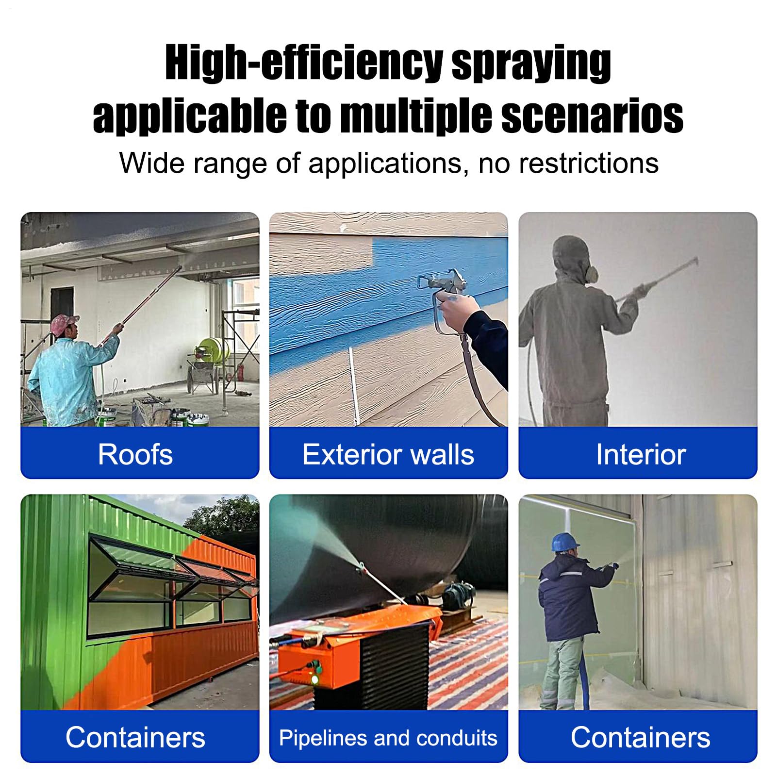 Ugelli in schiuma a spruzzo larghi, tubo espandibile, punte per ugelli in schiuma spray espandibile, per fai da te, sigillatura, soffitto, piccole fessure, porta del balcone