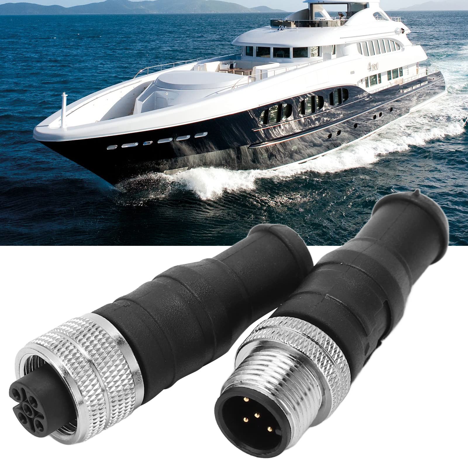 per terminatore NMEA2000, terminatore cavo backbone 2 pz/kit ABS + metallo per rete