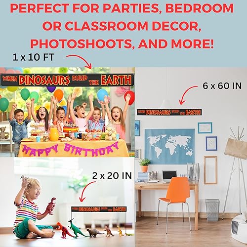 Miniatura 3 de Cartel de When Dinosaurs Ruled the Earth (2 x 20 pulgadas)