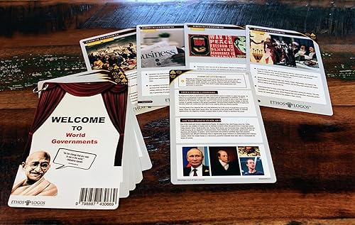 Miniatura 3 de Tarjetas de lecciones de Gobiernos del Mundo - Desbloquea los secretos de la gobernanza global - 10 tarjetas didácticas ricas en contenido