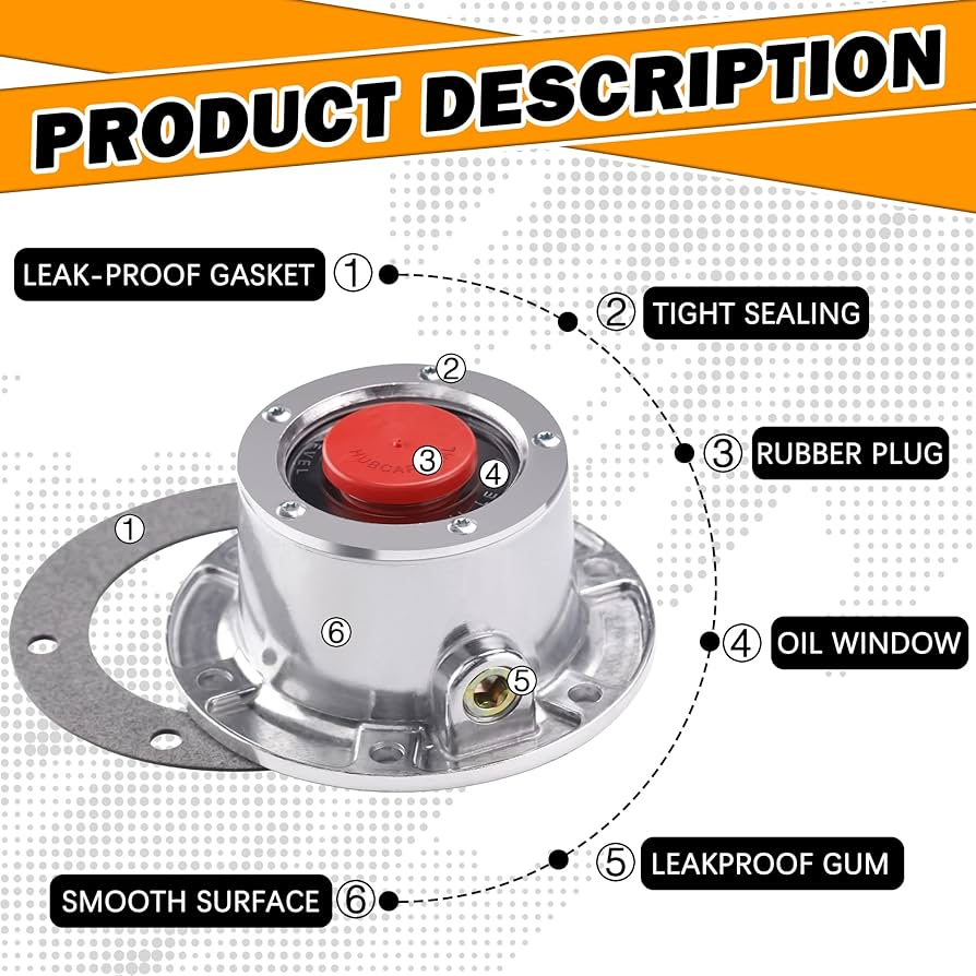 3434　　他 Amazon.com: Torque 3434024 Aluminum Hub Cap for Steer Axle