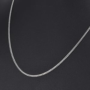 Amazon | [スペランツァ] Pt999 純プラチナ 喜平 ネックレス 2面