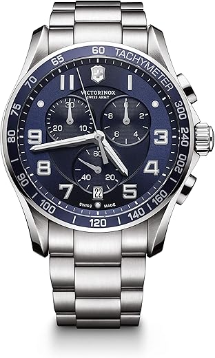 Victorinox Chrono Classic Chronograph Blue Dial 45mm Men’s Watch