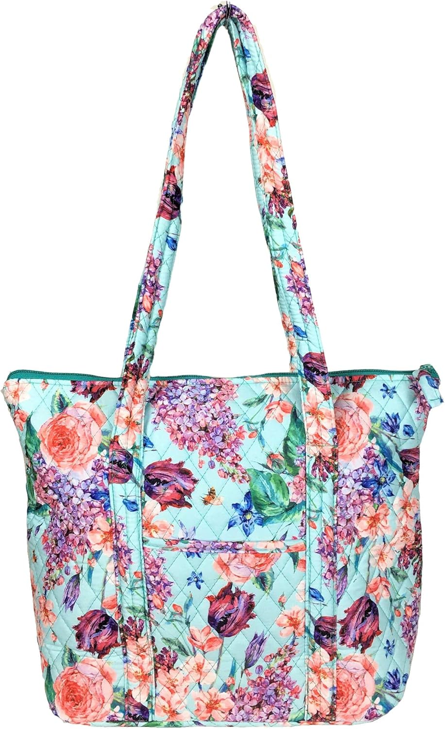 Quilted Shoulder Tote Bag Handbag