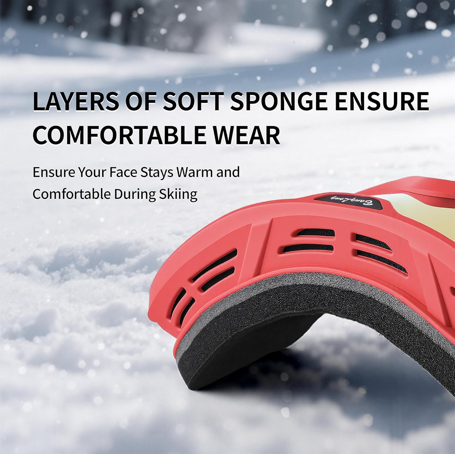 BangLong Ski Goggles, Snowboard/Snow Goggles Anti Fog UV Protection Design for Men Women Skiing, Skating,Snowmobilet,Youth - Image 3