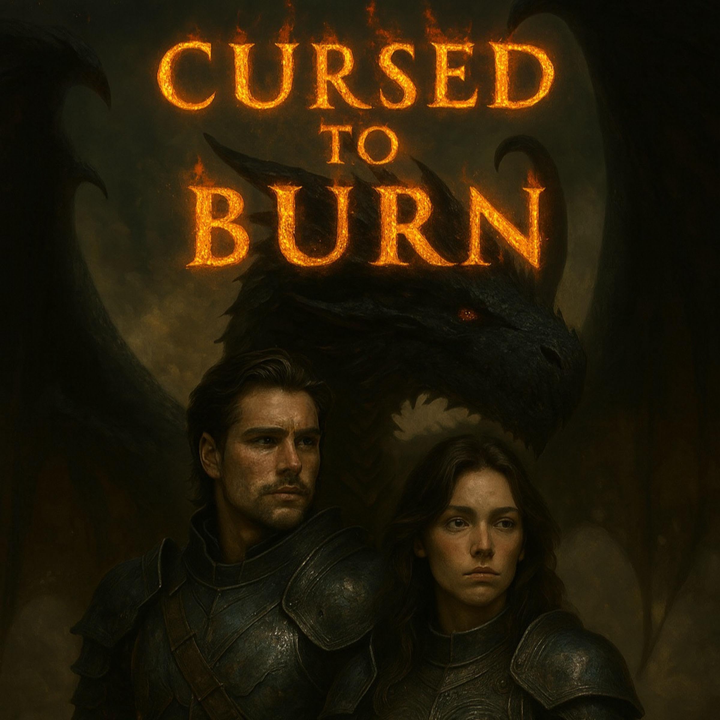 Cover art for Cursed to Burn