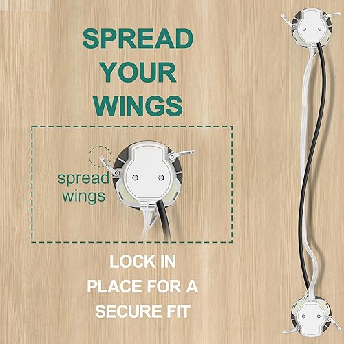 Miniatura 8 de Kit de organización de cables en la pared, ocultación de cables para pared, oculta cables de TV al montar un televisor, incluye gestión de cables de