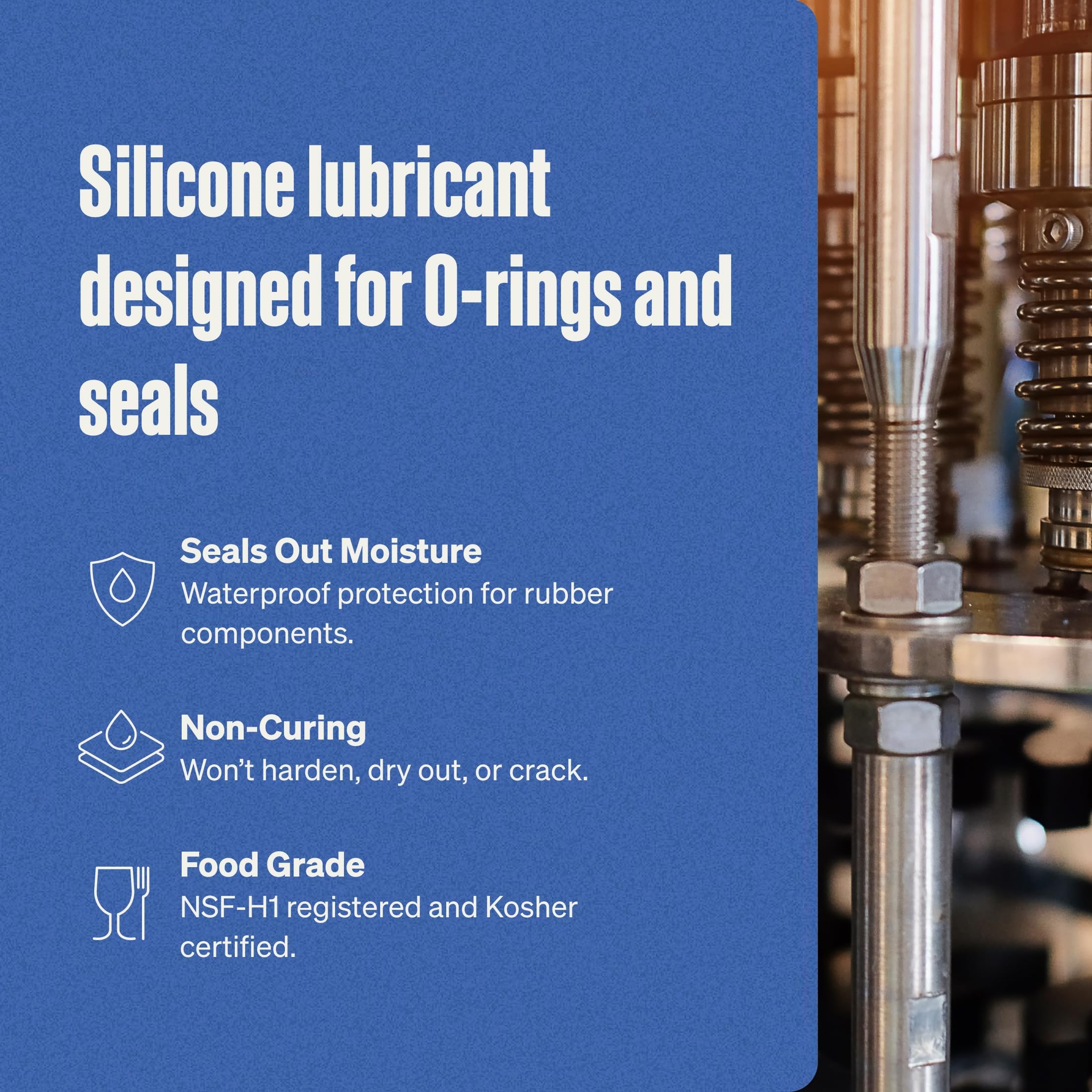 Super Lube O-Ring Silicone Lubricant - Waterproof Sealant -2 Super Lube O-Ring Silicone Lubricant - Waterproof Sealant -2