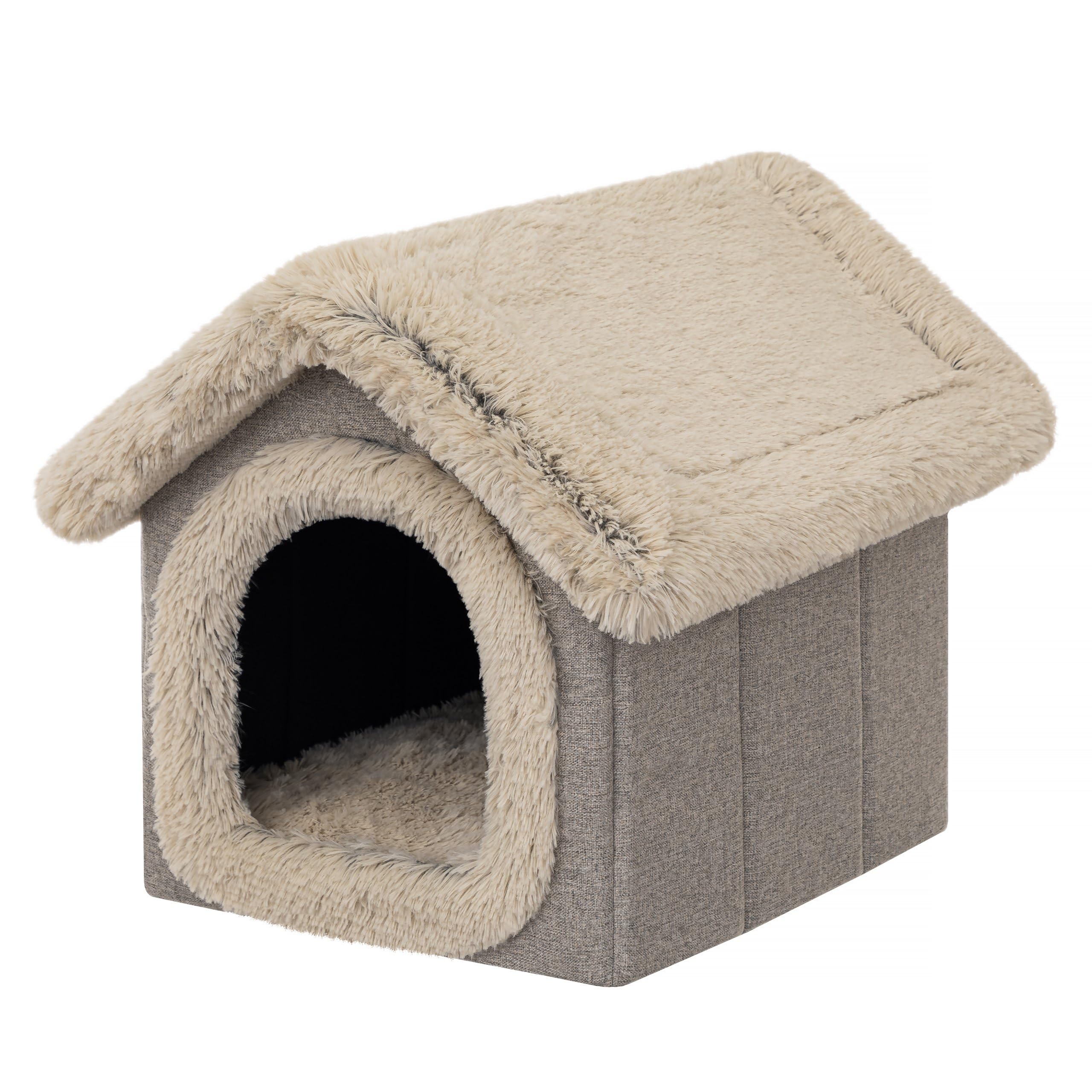 PillowPrim Cuccia per animali domestici, cuccia per cani, cuccia per cani, cuccia per gatti, cuscino per gatti, 38 x 44 x 45 cm