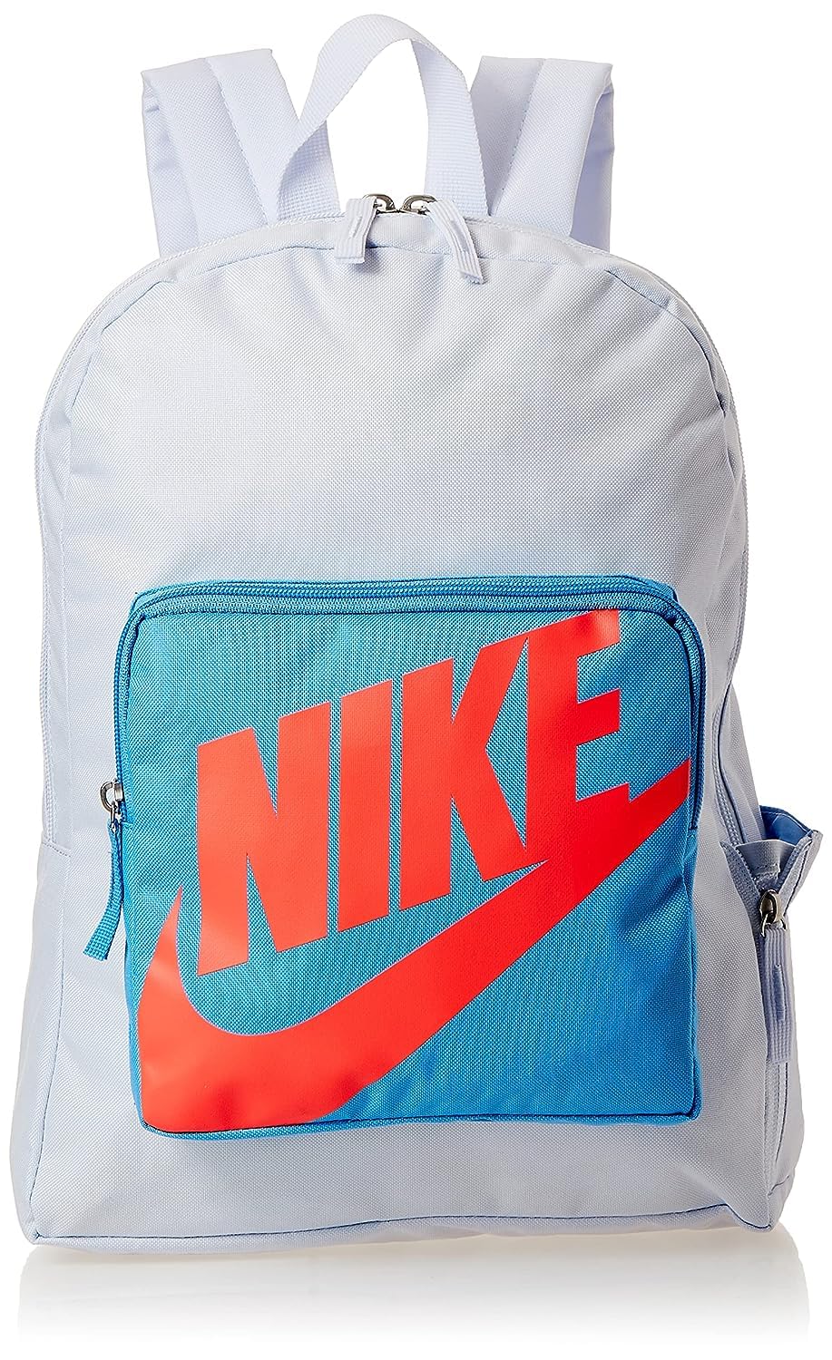 Nike Classic Kids’ Backpack. Material 100% polyester. Dimensions 38 x 28 x 13 cm- FOOTBALL GREY/BRIGHT CRIMSO, FOOTBALL GREY/BRIGHT CRIMSO, Bohemian