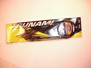 Tsunami Stainless Steel Nylon Coated Leaders with Swivels and Interlocking Snaps