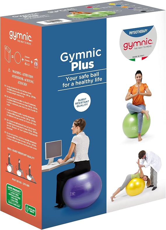 Gymnic Plus Burst-Resistant Exercise Ball
