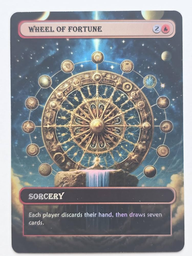 マジック：ザ・ギャザリング mtg Wheel of Fortune Mtg Wheel Of