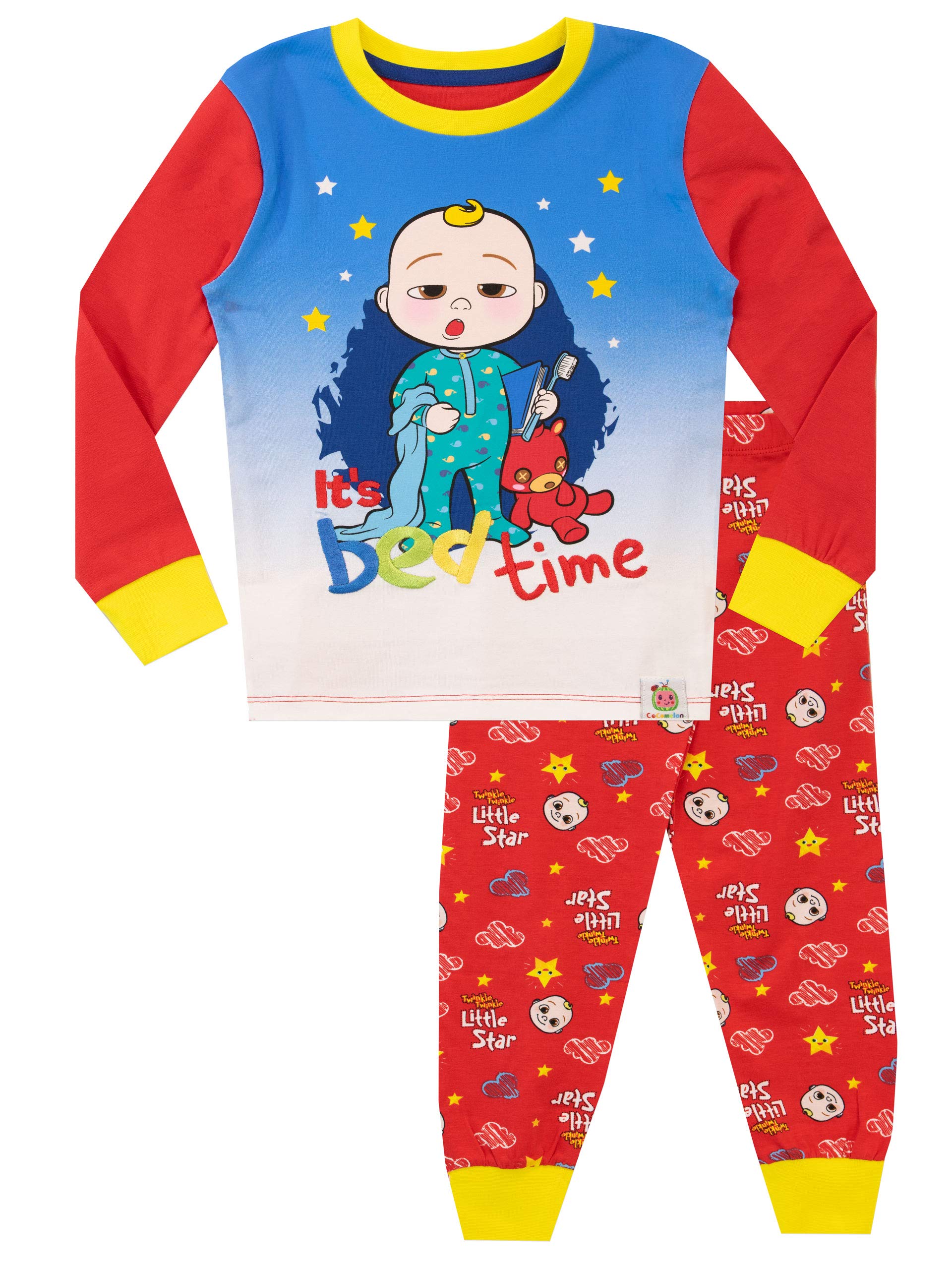 CoComelon Girls Pyjamas Snuggle Fit Multicoloured 12-18 Months