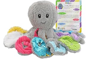 Sensory Octopus Fidget Plush for Autistic Kids