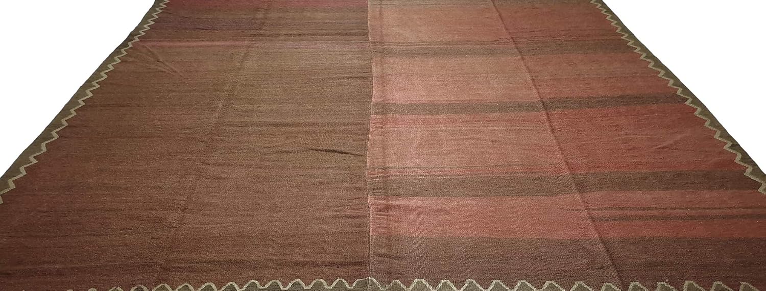 Big Kilim Rug 9.6x10 feet 294x304 cm Turkish Vintage Kilim Rug Accent Kilim Carpet Flat Woven Pastel Handmade Old Rug