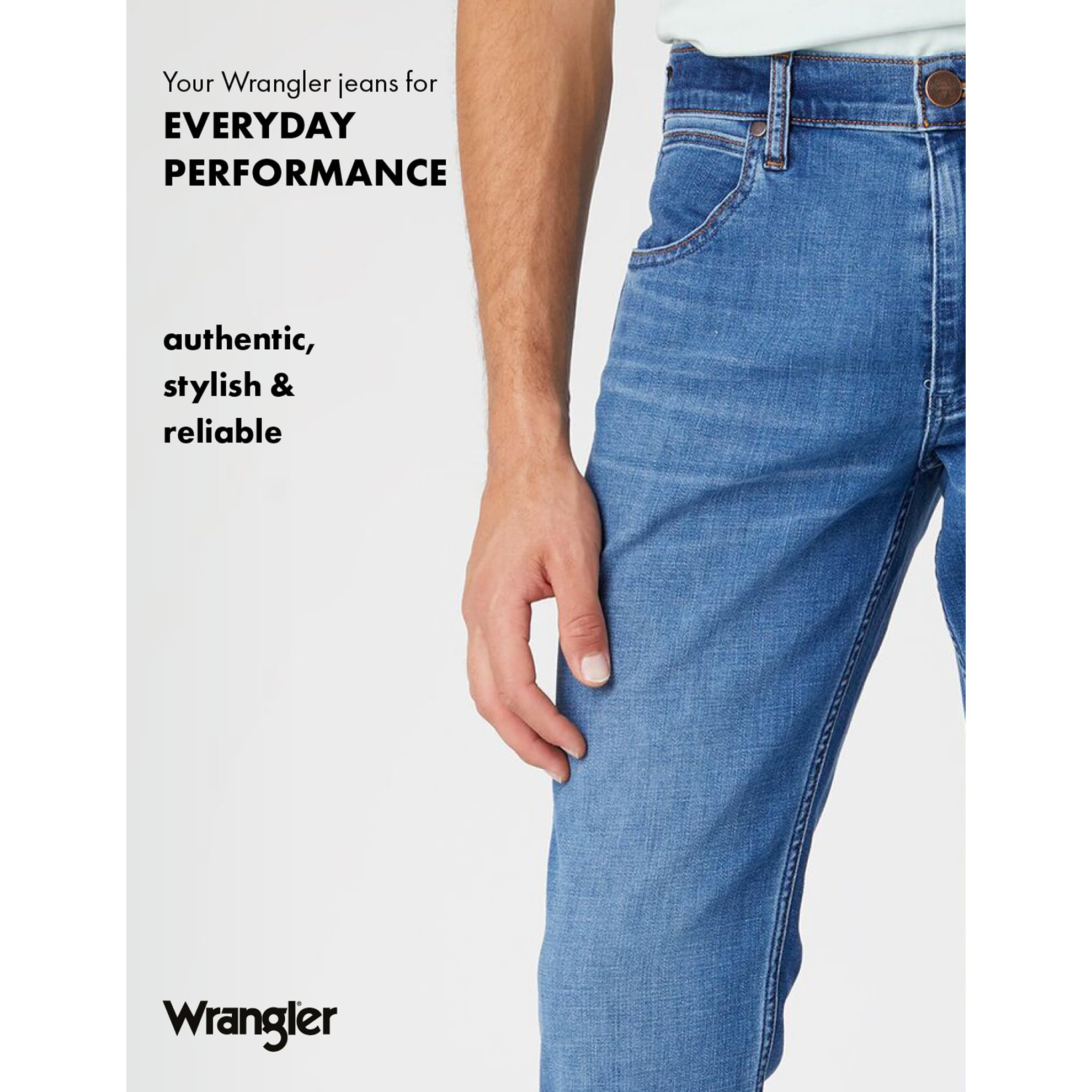 Wrangler GREENSBORO - Dżins Mężczyźni