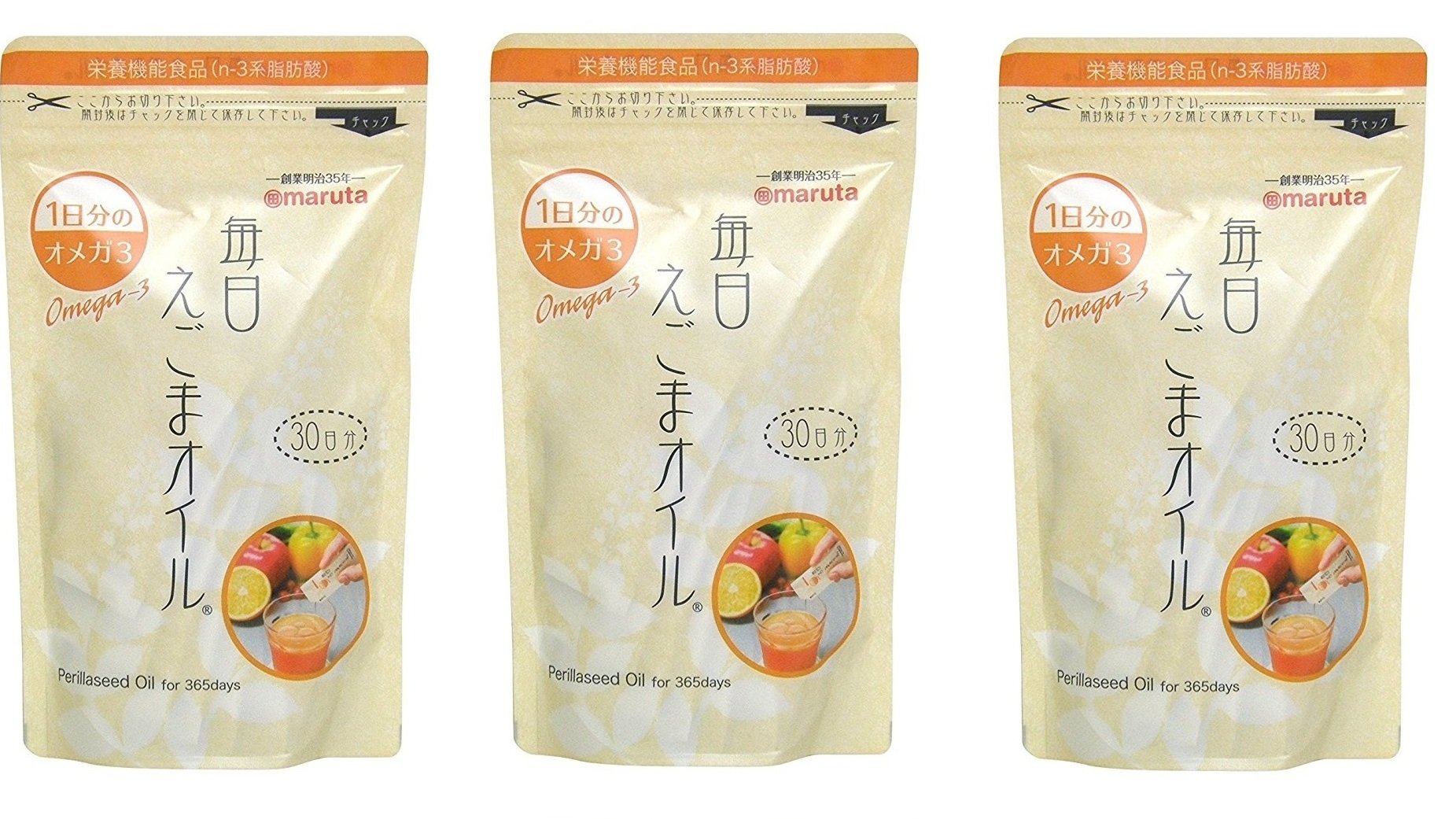 太田油脂 毎日えごまオイル 90g(3g ×30袋)