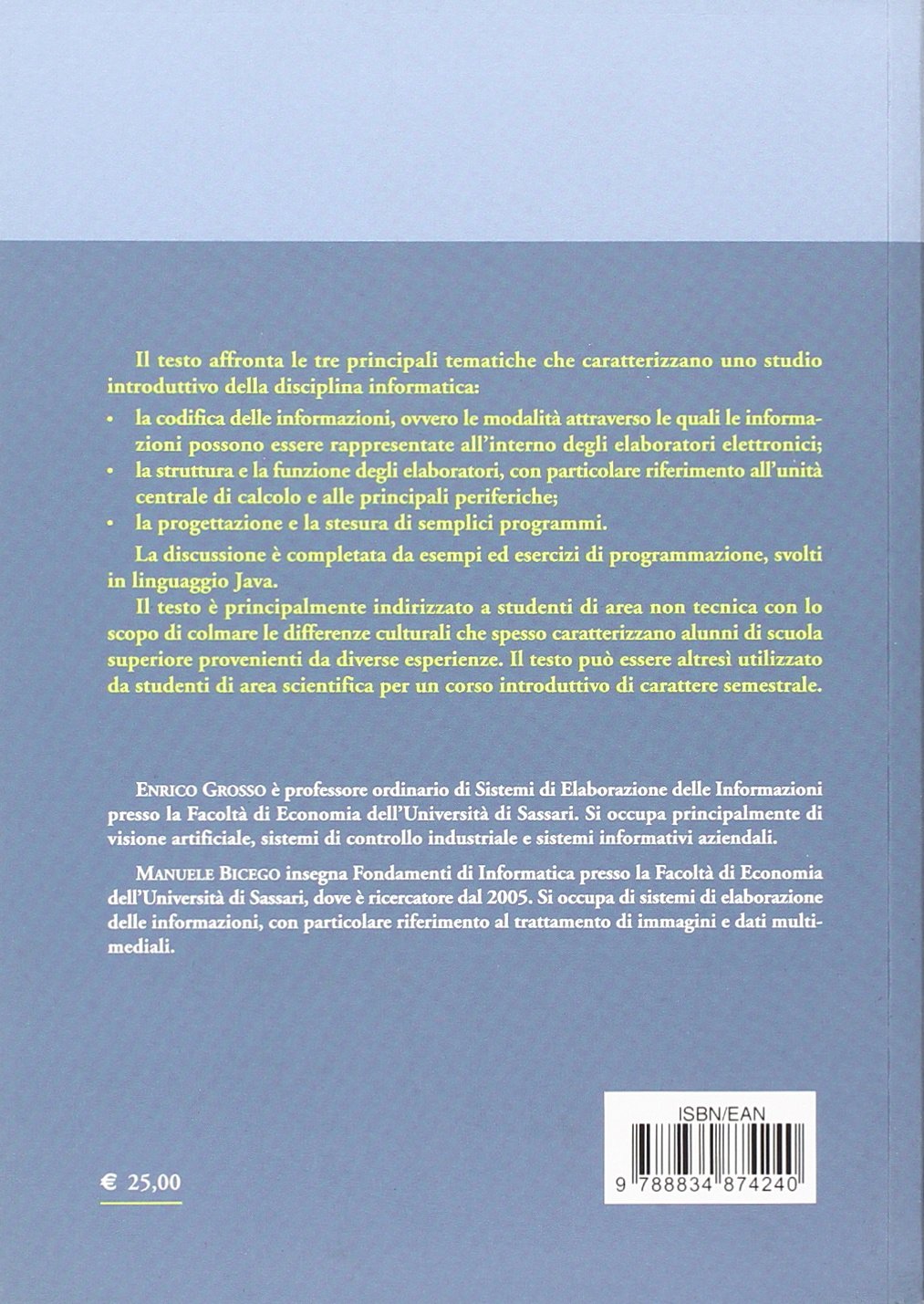Fondamenti di informatica per l'università