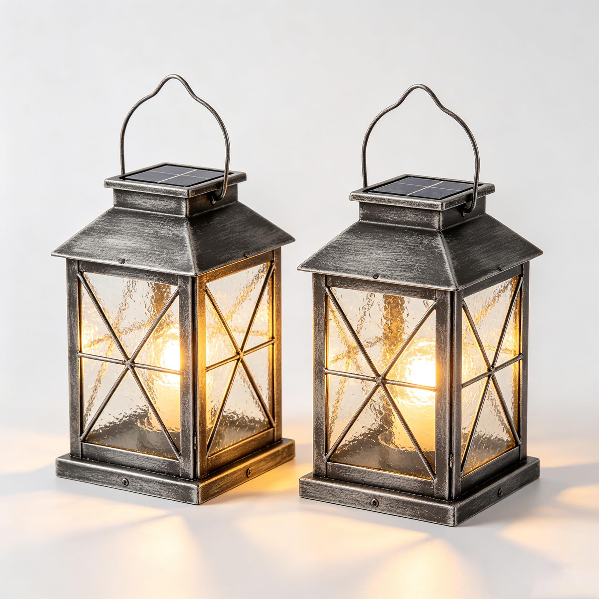 Solar Lanterns Outdoor Garden for Pathway, Patio, Table
