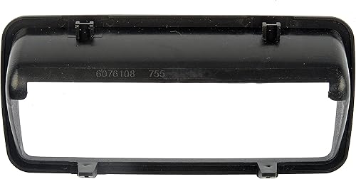 Miniatura 2 de Dorman 76108 Bisel de manija para portón trasero compatible con modelos seleccionados de Chevrolet  GMC, color negro