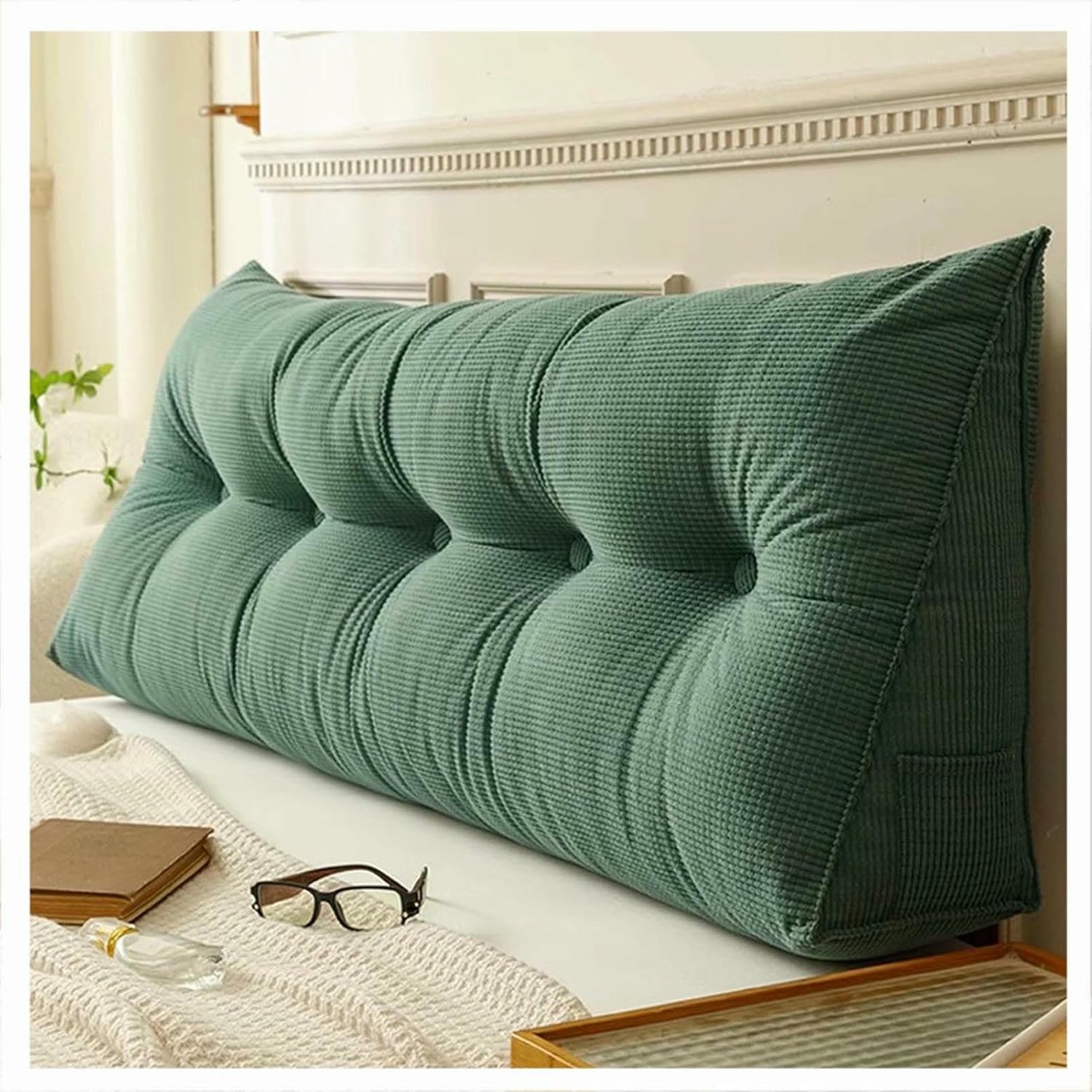 Coussin de positionnement du dossier pour lit de repos amovible et ergonomique