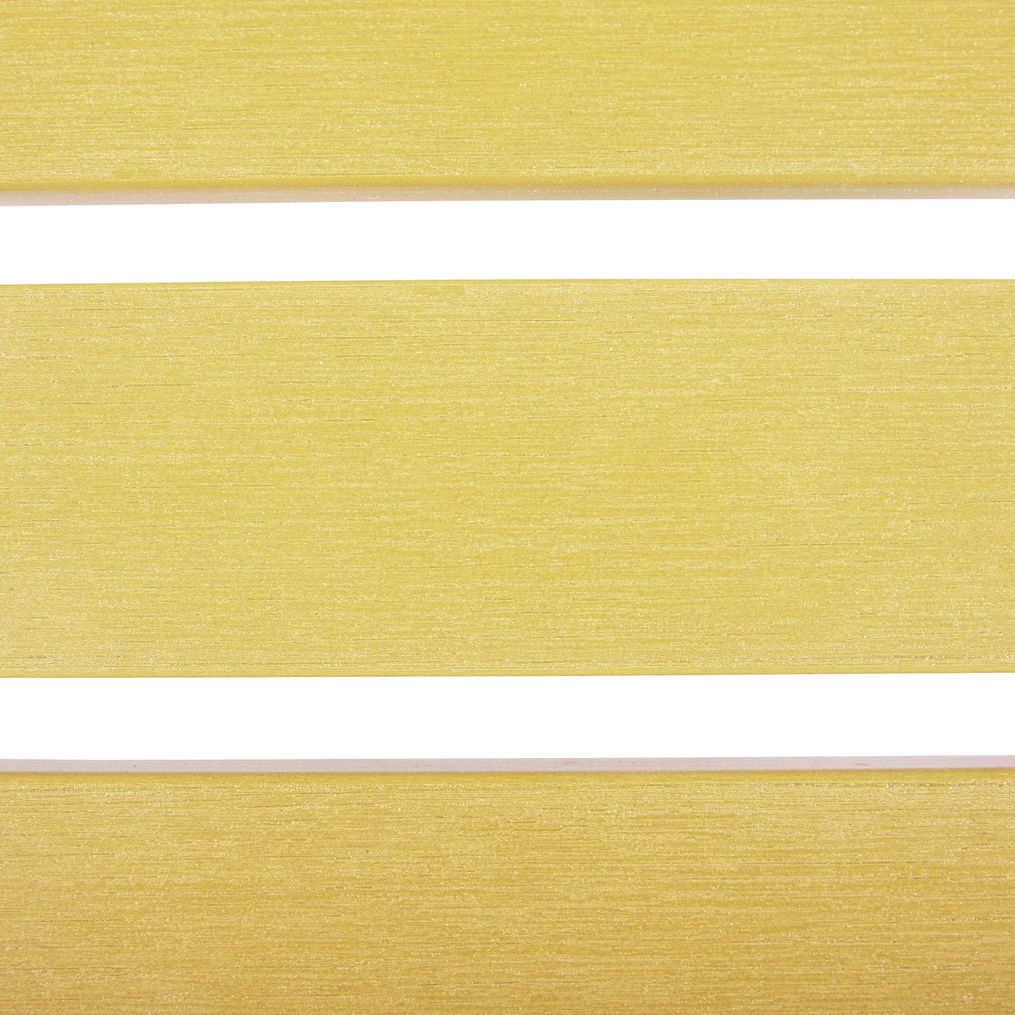 Reposapiés amarillo de madera plástica resistente a la intemperie estilo moderno jardín Adirondack