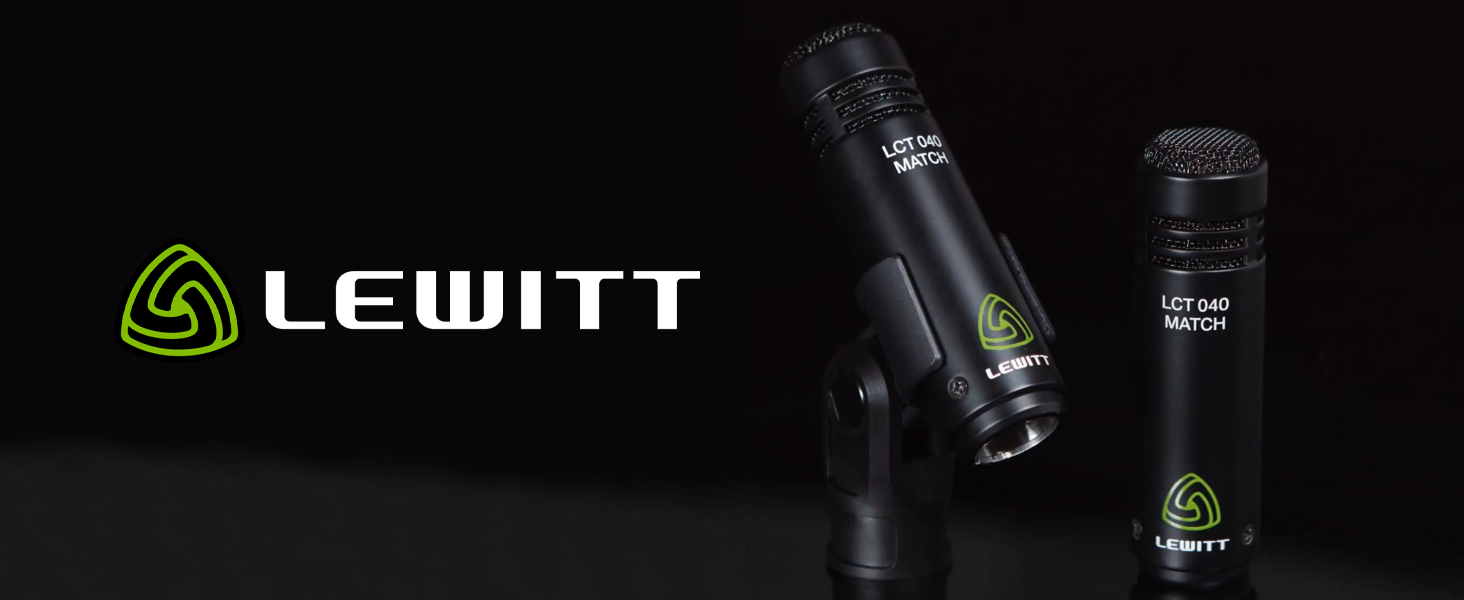 Amazon.com: Lewitt LCT040MATCH Small Diaphragm Condenser Mic