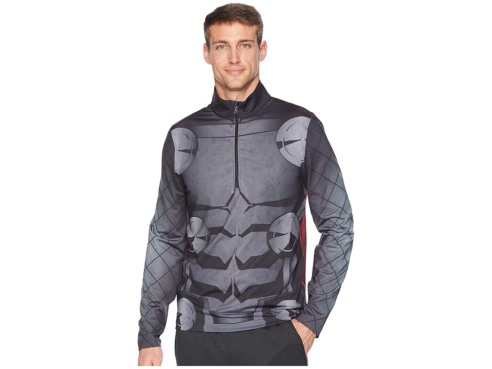 

Spyder Marvel Tech 1/4 Zip (Polar/Thor) Men's Long Sleeve Pullover