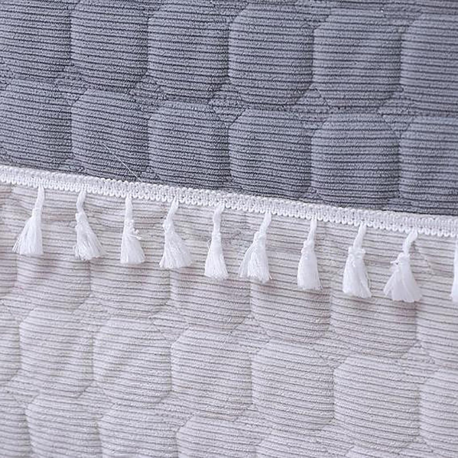 Funda de cabecera elástica for cabecera tapizada, Funda de Cama Doble/Individual(12,220cm)
