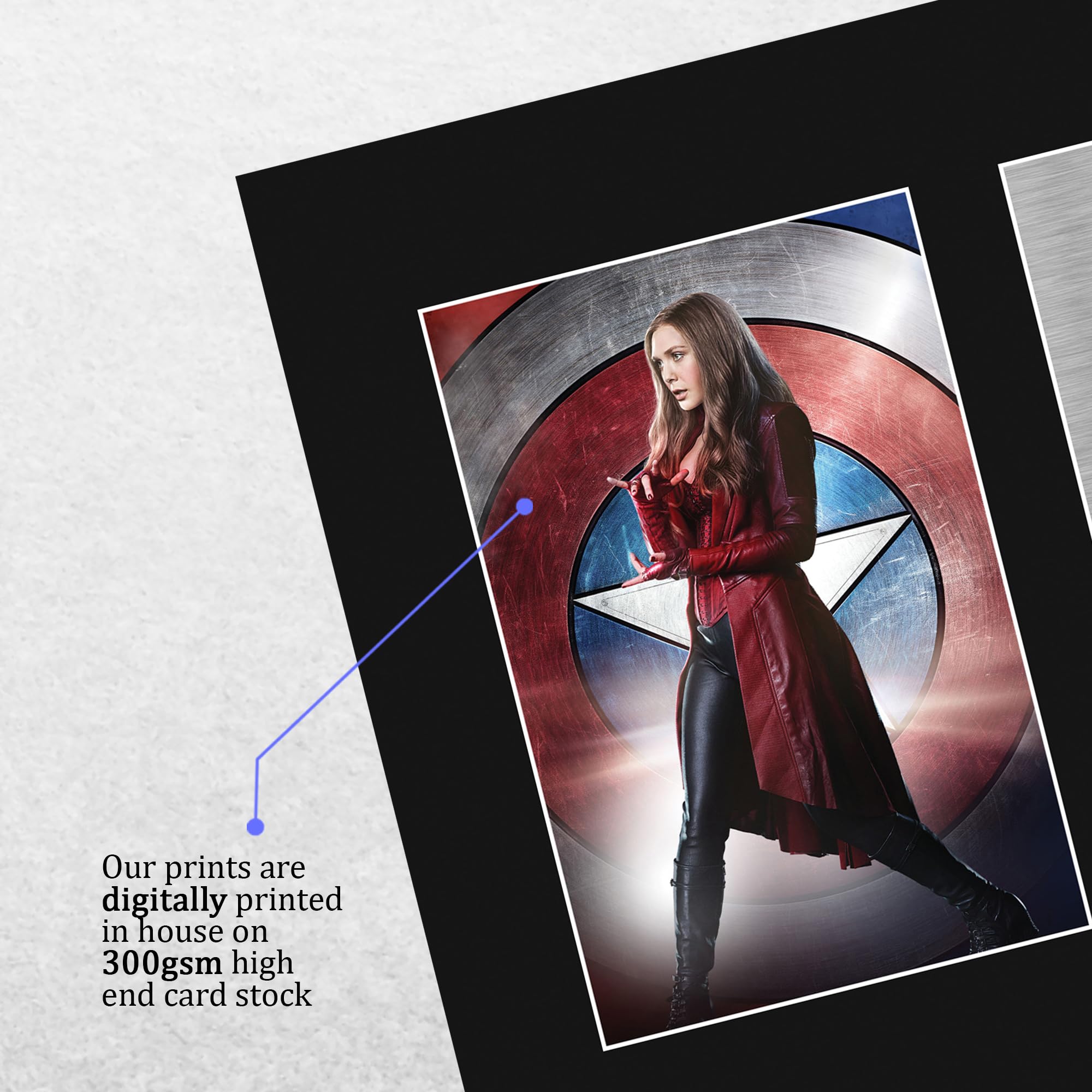 WANDS　会報 Amazon.com: HWC Trading Elizabeth Olsen WandaVision Scarlet