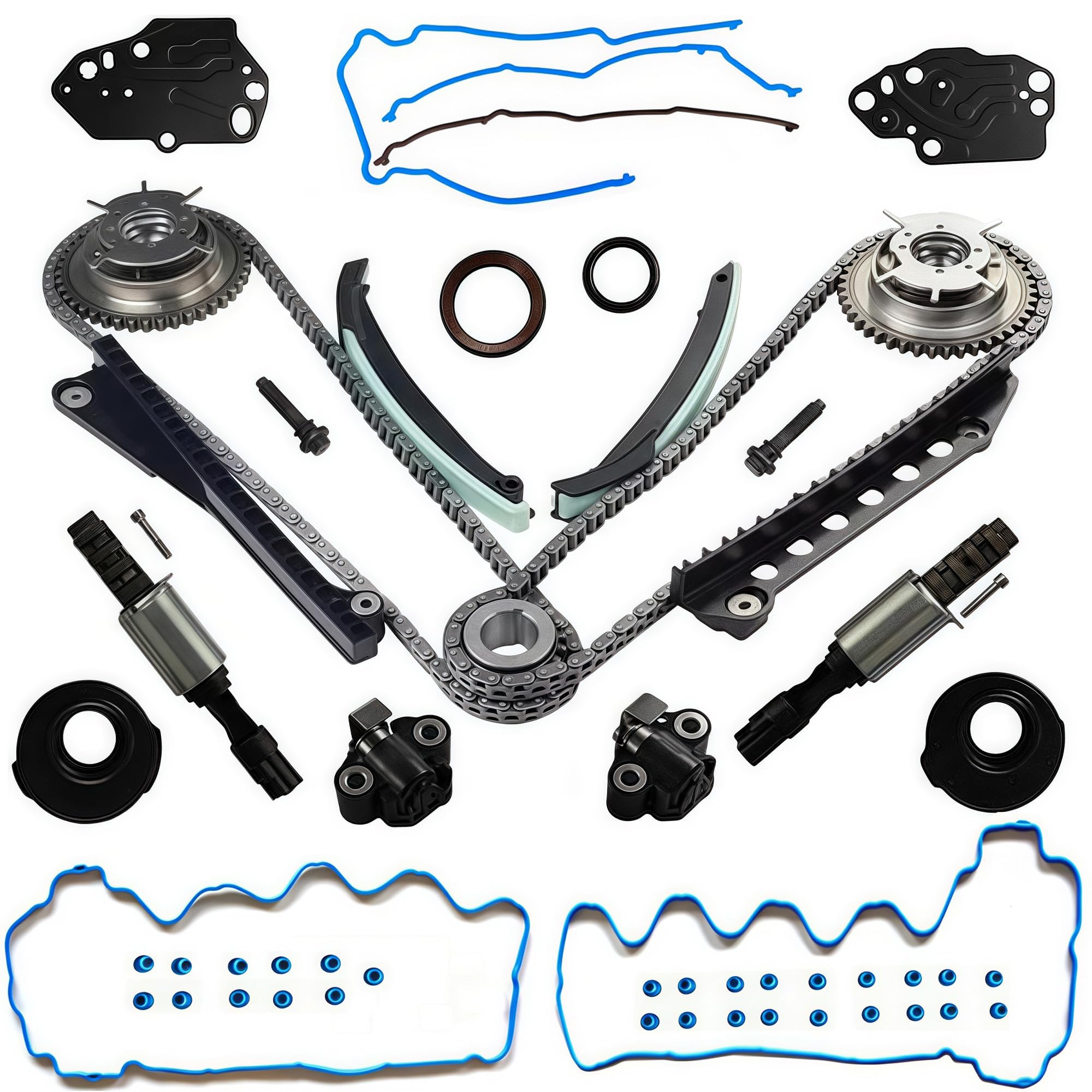 Ｂ＋COM TALK Amazon.com: Timing Chain Kit Cam Sprocket VVT Solenoid Valve Cover