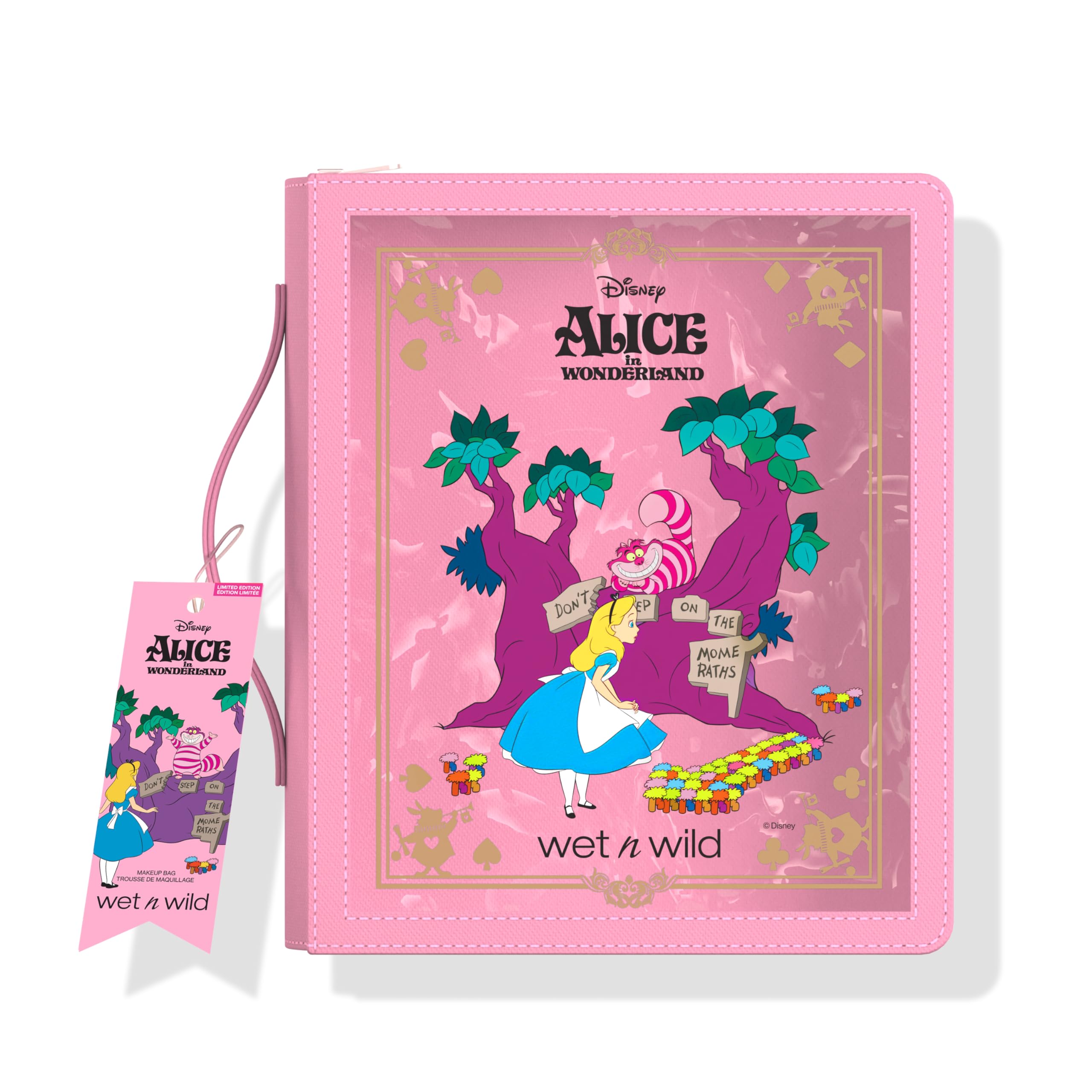 Wet n Wild Alice in Wonderland Bolsa de Maquillaje Todo en Uno para Niños, para ser Llenado con Maquillaje de Alice in Wonderland, Tamaño Mediano