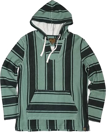 Baja Striped Hoodie Sweatshirt 