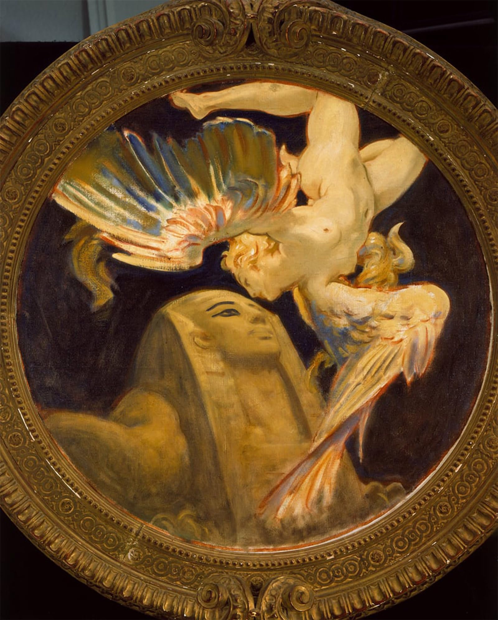 POSTERIIk Famous Animal Posters Vintage Picture Sphinx and Chimaera by John Singer Sargent Modern Wall Decor for Home Decor 60x90cm