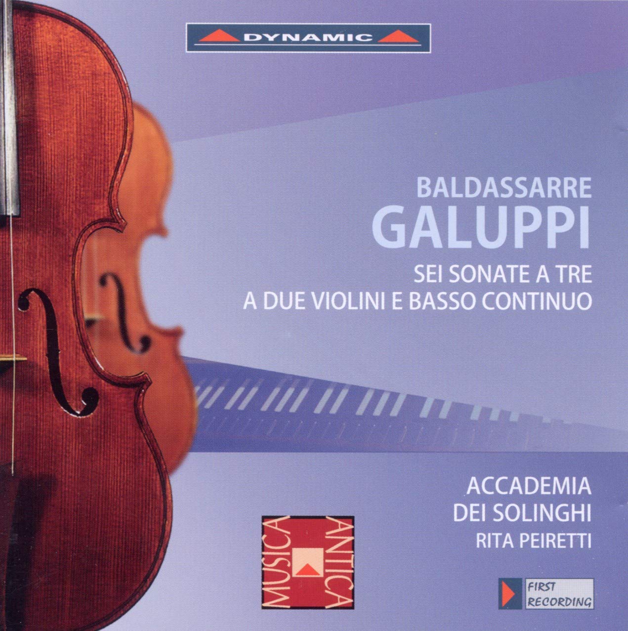 Galuppi: Sei Sonate A Tre/ A Due Violini E Basso Continuo