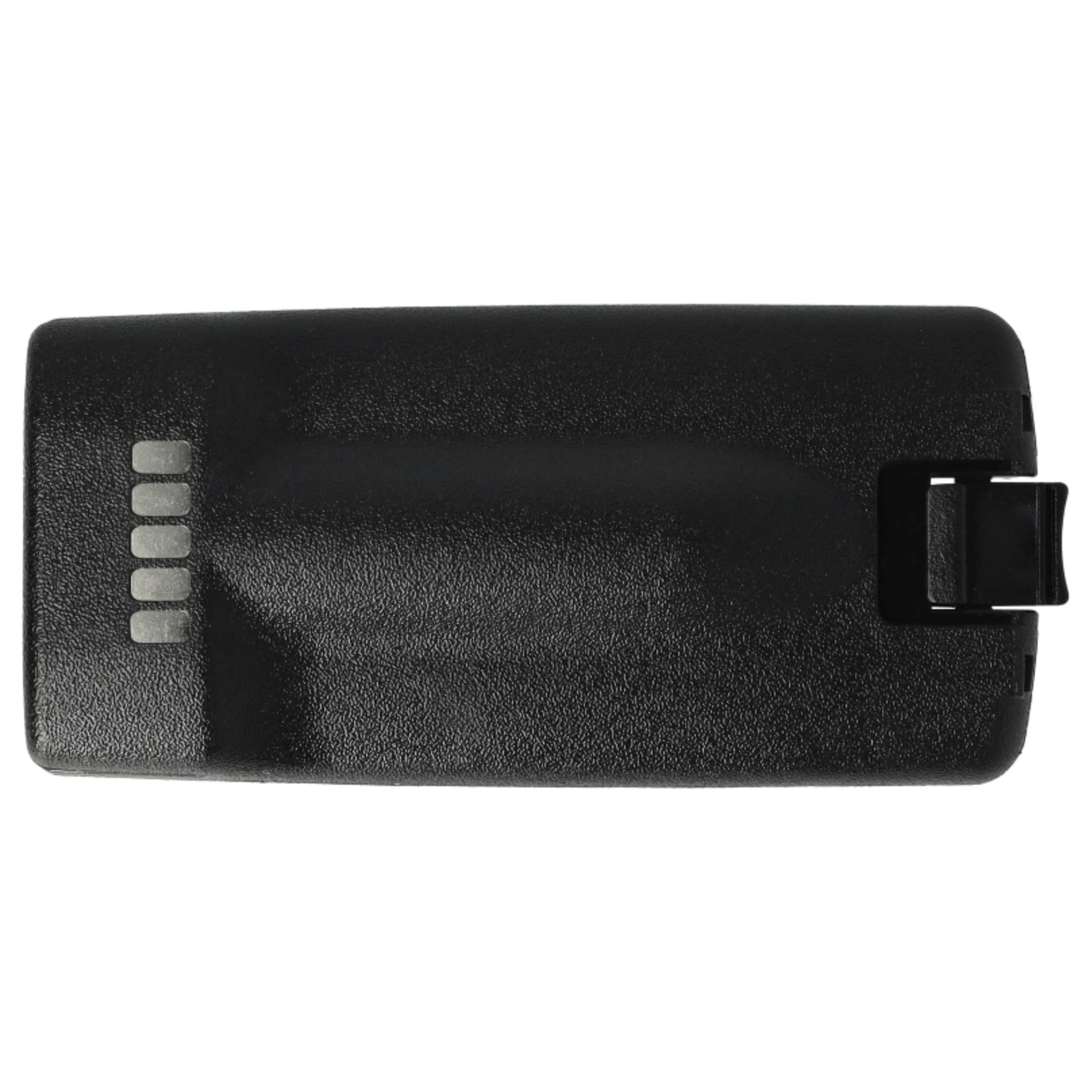 vhbw 2X batería Compatible con Motorola RMV2080, XT660, RVA50, XT600, XT600d, XT460, XT420, XT220 Radio (2100 mAh, 3,7 V, Li-Ion)