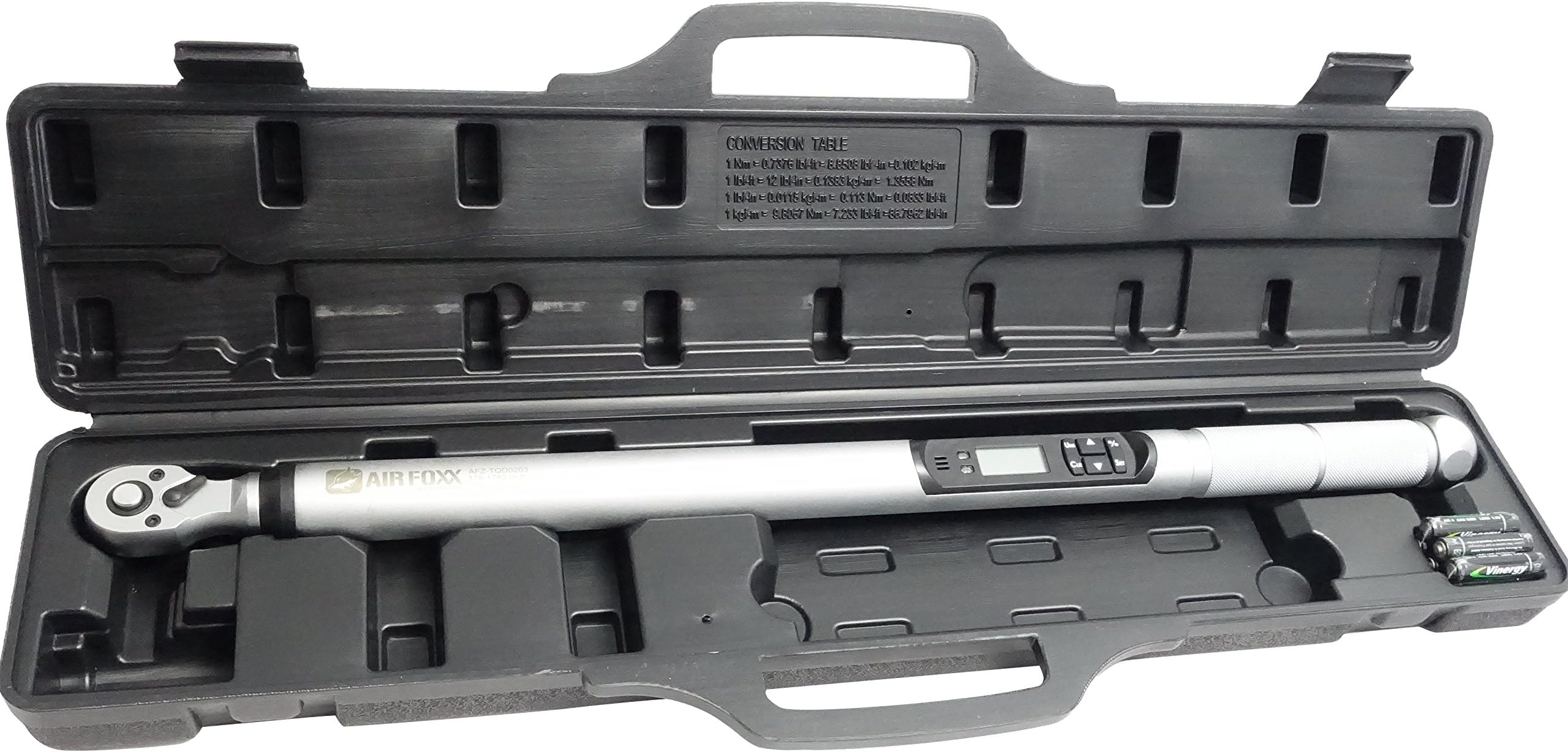 AFZ-TQD0203 3/8-Inch Drive Digital Torque Wrench, 20-200-Feet Pound